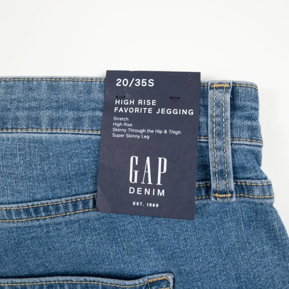 NEW GAP High Rise Favorite Jegging stretch jeans size 20